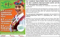 Folklorelawine Landkreis SPN und OSL