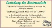 Frühlings-Kaffeenachmittag