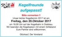Kegeln IGBCE Drebkau e.V