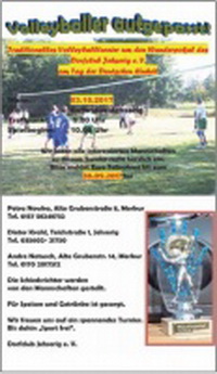 Volleyballturnier um den Wanderpokal, Dorfclub Jehserig e.V.