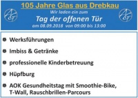 105 Jahre Glas aus Drebkau - Tag der offenen Tür