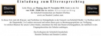 Elternsprechtage, Grundschulen Standort Drebkau und Leuthen