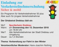 Verkehrsteilnehmerschulung
