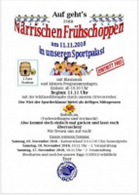 Närrisches Frühschoppen  beim DCC
