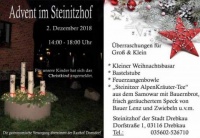 Advent im Steinitzhof mit vielen Überraschungen für groß und klein