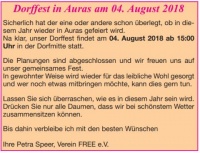 Dorffest in Auras