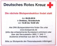 DRK-Blutspende-Termin