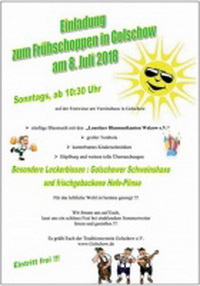 Frühschoppen in Golschow, TV Golschow e.V
