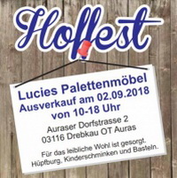 Hoffest bei Lucies Pallettenmöbel