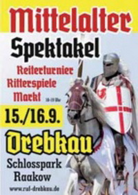 Mittelalter Spektakel, Reiterturnier, Ritterspiele, Markt