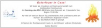 Osterfeuer in Casel
