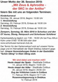 1. Veranstaltung des SKC