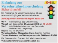 Verkehrsteilnehmerschulung mit Hans-Joachim Nothing