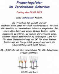 Frauentagsfeier