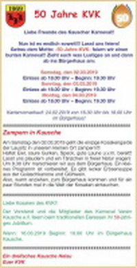 Zampern in Kausche, KVK