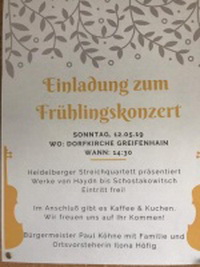 Frühlingskonzert