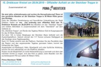 15. Drebkauer Kreisel am 28.04.2019 – Offizieller Auftakt an der Steinitzer Treppe