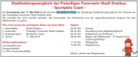 Feuerwehrausscheid, Stadt Drebkau