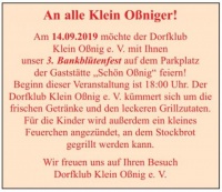 Bankblütenfest
