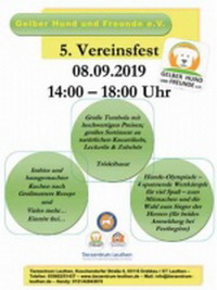 Vereinsfest