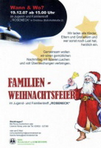 Familienweihnachtsfeier im Roseneck