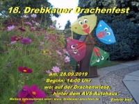 18. Drebkauer Drachenfest mit Picknick auf der Drachenwiese