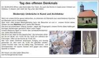 Tag des offenen Denkmals