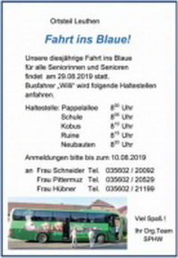Fahrt ins Blaue OT Leuthen