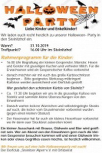 Halloweenparty