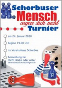 Schorbuser Mensch ärgere dich nicht Turnier