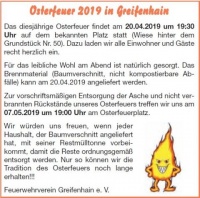 Osterfeuer