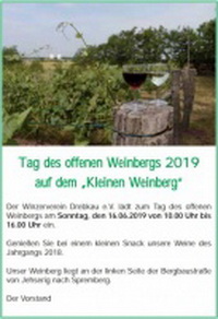 Tag des offenen Weinbergs 2019
