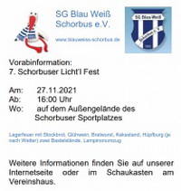 7. Schorbuser Licht´l Fest
