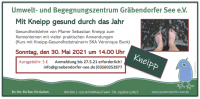 Workshop: Mit Kneipp gesund durch das Jahr
