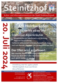 Am Holzbackofen
