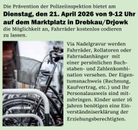 Codierung von Fahrrädern und Co.  