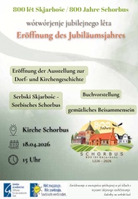 Eröffnungsveranstaltung 800 Jahre Schorbus