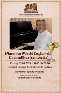 Pianobar mit Witold Czajkowski (p)