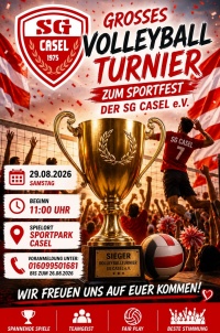 Großes Volleyball - Turnier