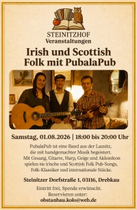 Irish und Scottish Folk mit PubalaPub