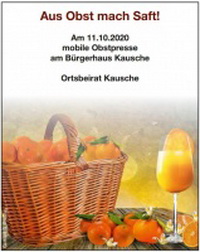 Aus Obst mach Saft!