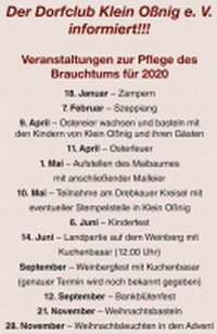 Ostereier wachsen und basteln mit den Kindern von Klein Oßnig und ihren Gästen