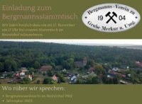 Bergmannsstammtisch - Bergmannsverein Zu Grube Merkur und Umgegend e.V.