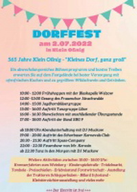 Dorffest 565-Jahre
