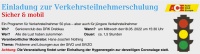 Verkehrsteilnehmerschulung