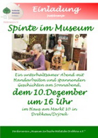 Spinte im Museum