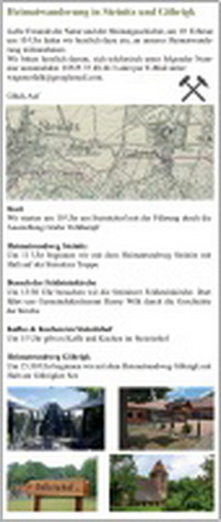Heimatwanderung in Steinitz und Göhrigk