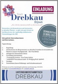 Unternehmerstammtisch DREBKAU