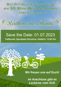 Schorbuser Radtour ins Blaue