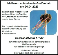 Maibaum aufstellen